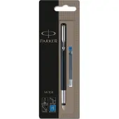 Parker stylo plume vector, taille de plume: m, noir noir