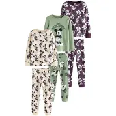 Next Pyjama sable / vert clair / aubergine