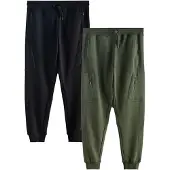 Next Pantalon vert foncé / noir