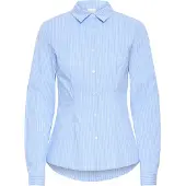 Ichi Chemisier 'IHDIMA' bleu / gris / gris clair