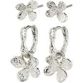 Pilgrim Boucles d'oreilles 'Ajani' argent