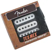 Fender Tex-Mex Stratocaster Pickups White Set of 3