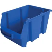 Viso - Bac de rangement 4 litres, bleu