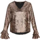 Faina Chemisier bronze