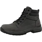 Mustang Bottines à lacets 'Mered' gris foncé / noir
