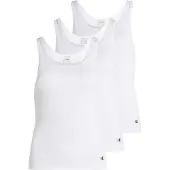 Calvin Klein Scoop Neck Tank Top Hvid - L 3 stk.