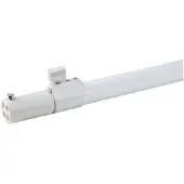 Showtec Pipe & Drape montant télescopique 120-180 cm blanc