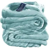 De Witte Lietaer Plaid De Witte Lietaer Cosy Bleu Minéral-150 x 200 cm
