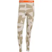 Adidas Pantalon de sport 'Multi Synthetic Base Layer' beige / écru / orange foncé