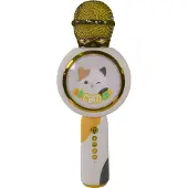 Squishmallows Karaoke Microphone Bluetooth Speaker 2-in-1 for Kids to Phone / KMSQM-BT-CAM