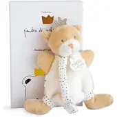Doudou Gift Set Bear With Pacifier jouet avec clip 1 pcs
