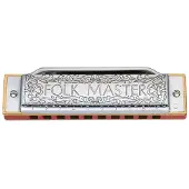Suzuki Musical Instruments Suzuki Folkmaster Diatonic Harmonica A