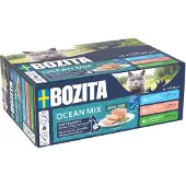 Bozita Mélange Mousse Nourriture Humide Pour Chat Océan 12x85g