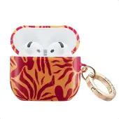 Selencia Étui Vivid pour les Apple AirPods 4 - Tropical Vibes Abricot