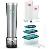 Solis Machine sous vide 5707 Vac Stick Starterset 13 W Argent