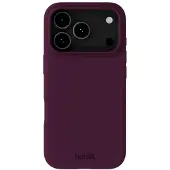 Holdit Coque Silicone pour Apple iPhone 17 Pro - Deep Plum
