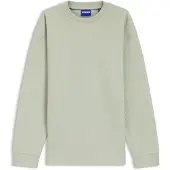 HUGO T-shirt en coton mélangé à la structure gaufrée