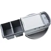 Hailo Rondo 1 plus. Collecteur de déchets, gris clair. - Poubelle