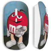 MANIACASE Souris Sans Fil M Ms Rouge