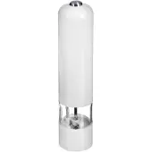 Esperanza Ekp001w Malabara - Moulin À Poivre Avec Lumières Led, 23 Cm, Blanc