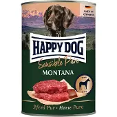 Happy Dog Sensible Pure Montana - Cheval - 6 x 400 g