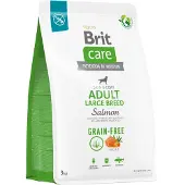 Brit CARE Dog Grain-Free Adult large breed salmon - Croquettes sans céréales avec saumon pour chiens de grandes races - 3 kg