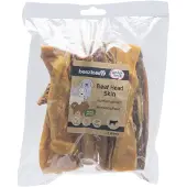 Beeztees - Peau de tête de Boeuf - Pack économique - 10 x 20 cm - 460 g