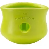 West Paw Zogoflex Toppl Distributeur de friandises pour chien - Jouets interactifs mcher pour chiens - Jouet pour mcheurs modrs - Peut cont
