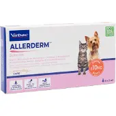 Virbac Allerderm Spot-on pour petit chien et chat (jusqu'à 10 kg)