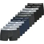 Jack & jones Boxers marine / gris / noir / blanc