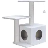 Beeztees Meuble griffoir Serpa Fien (70 cm, Blanc)