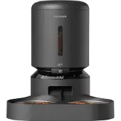 Petlibro Granary Camera Dual Food Tray Black Distributeur De Nourriture