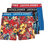 Jack & Jones Boxers 'JJAzores' bleu / rouge / noir / blanc