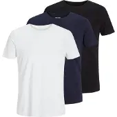Jack & Jones T-Shirt bleu nuit / noir / blanc