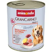 Animonda Grancarno Sensitive poulet et pommes de terre 12x800 g