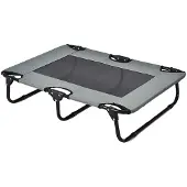 Duvo+ Lit pour chien Duvo+ Relax pliable gris, taille : L