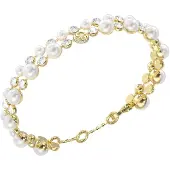 GUESS Damenarmreif JUBB05577JWYGS Weiss, (Métal)