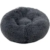 Beeztees Lit pour chien Yali en peluche gris 50 cm