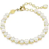 Swarovski Bracelet or / transparent