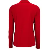 Sols Polo piqué SOLS pour femmes, manches longues PC2908 (XL) (rouge)