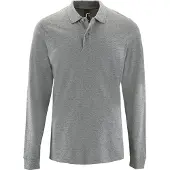 Sols Herren Perfect Long Arm Pique Polo Shirt PC2912 (S) (Marl Grey)