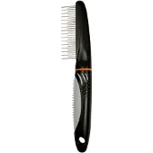 Trixie Peigne combiné 22 cm gris foncé/bleu