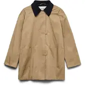 Vero Moda Manteau mi-saison 'AWVickey' noisette / noir
