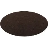 Snapstyle Tapis En Gazon Artificiel Avec Picots Kingston Round Marron 100x100 Cm