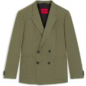 HUGO Veste Slim en tissu ripstop stretch