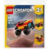 LEGO Creator 30691 Mini Monster Truck Ensemble de constructions transformables 55 Pièces