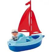 Ecoiffier Jouet de plage - Bateau : Plouf