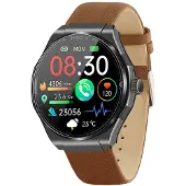Knauermann PRO 3 (2024) Montre santé avec fonction téléphone et appel d'urgence