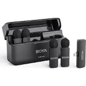 Boya BY-V4D Microphone sans fil à quatre canaux avec Lightning