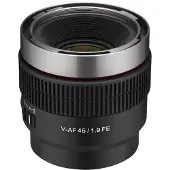 Samyang V-af 45 Mm T1.9 Sony Fe Camera Lens Argenté